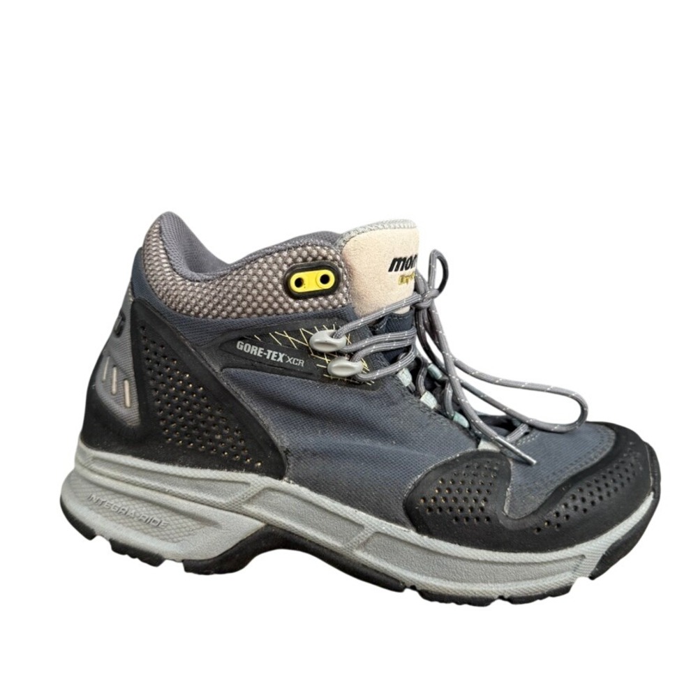 Montrail DryShell Gore-Tex XCR Hiking Boots Gray Black Yellow Womens 9